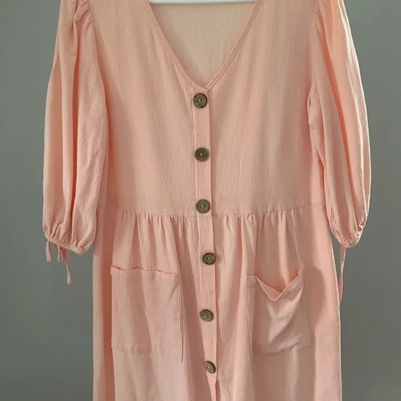 Shein Blush Pink Dress - Picture 3 of 14